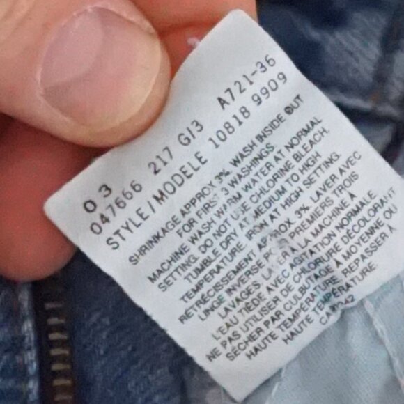 Great Western Garment Light Wash Denim Jeans Classic Straight Old Money 36x30 - Picture 5 of 16